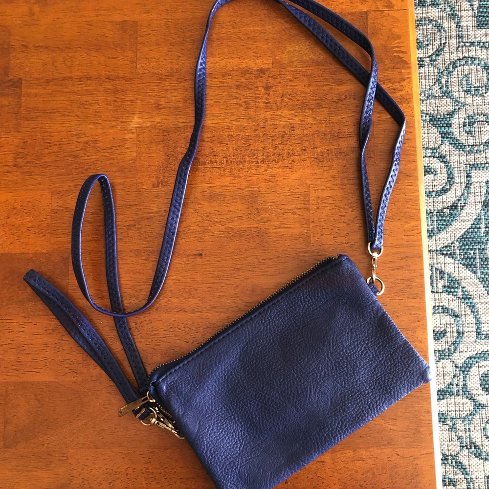 Blue Crossbody Bag